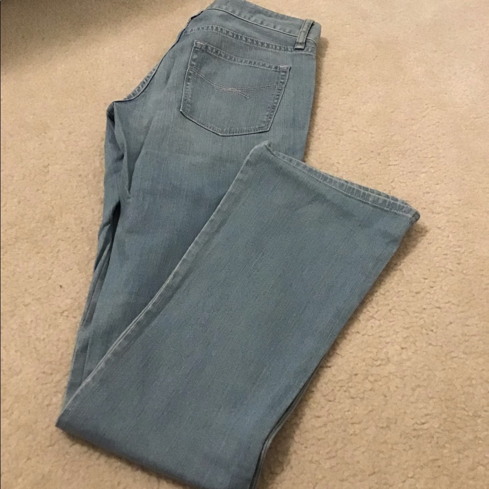 GAP 27/4 denim, skinny boot cut